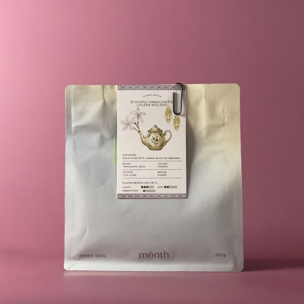 Ethiopia Yirgacheffe  Lalesa Wolisho 200g